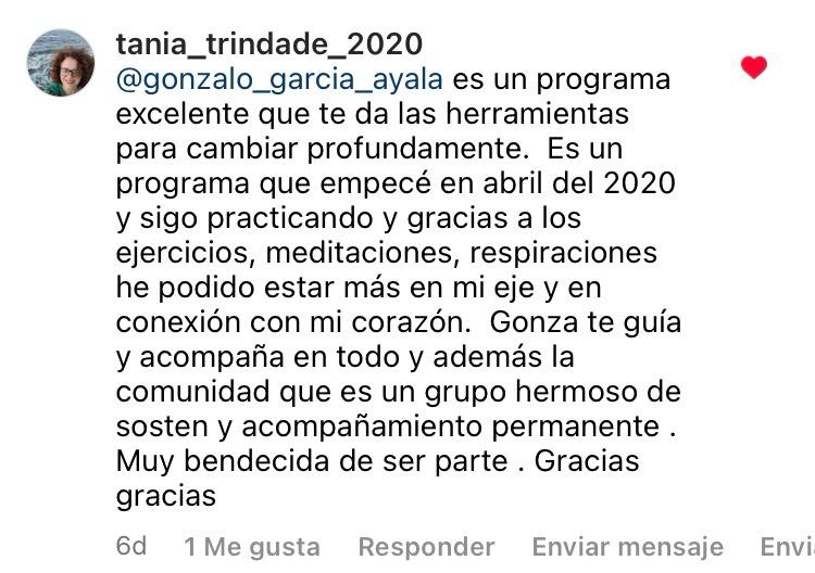 Testimonio de María José sobre el código MyA y la autosanación