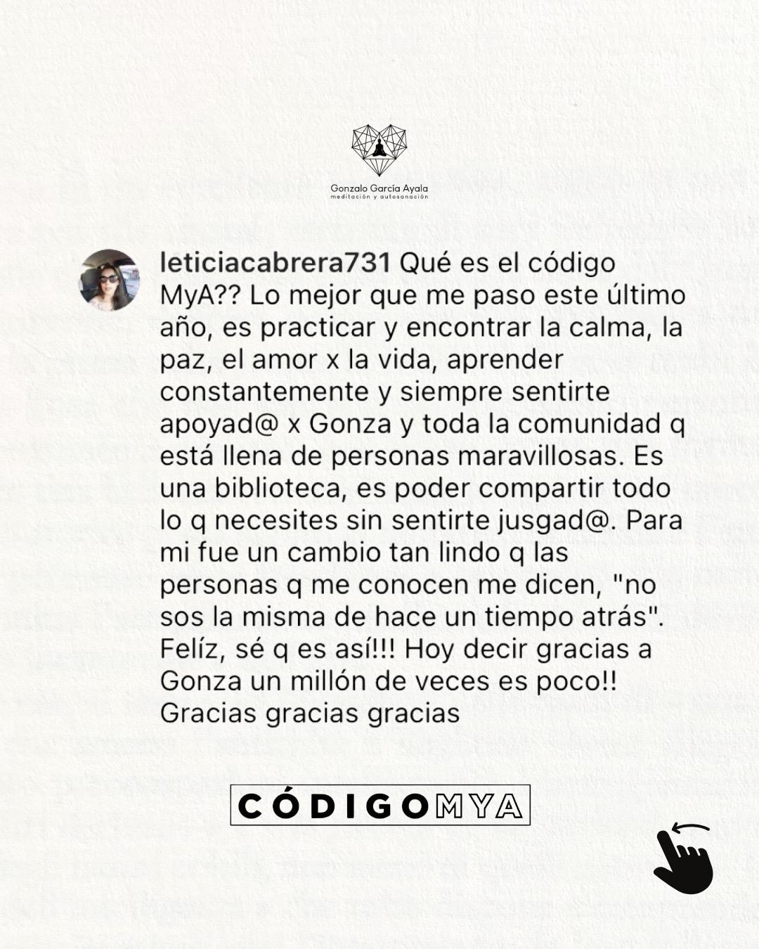 Testimonio de Tania sobre el acompañamiento de Gonzalo