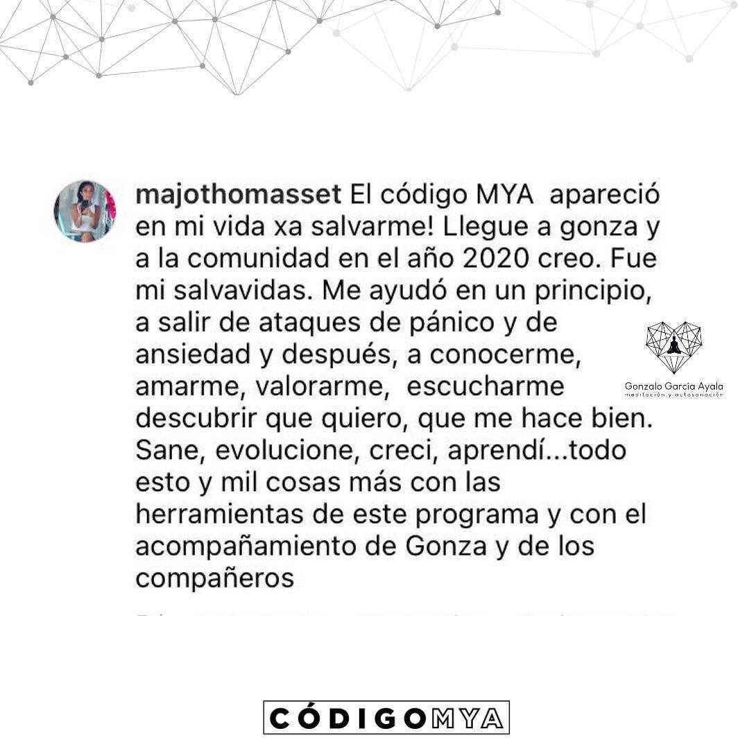 Testimonio de Leticia sobre el código MyA y la comunidad CEA